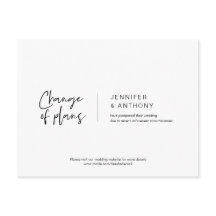 elegância casual, mudança de planos, adiada