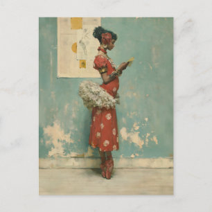 Cartão Postal Elegância do Ballet Antigo