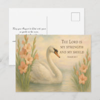 Elegant Swan Cristão Inspirador de Agosto 