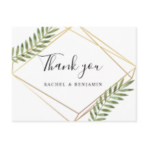 Elegante Frame Dourado Terrarium Green Folha Obrig