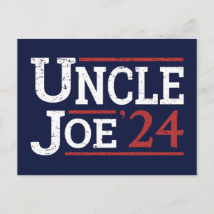 Cartão Postal Eleição 2024 - Tio Joe I