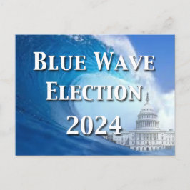 Cartão Postal Eleição da Onda Azul 2024