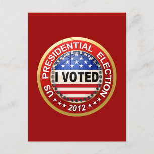 Cartão Postal Eleição Presidencial 2012