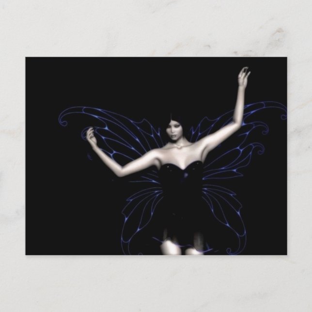 Cartão Postal elektrabluefairy (Frente)