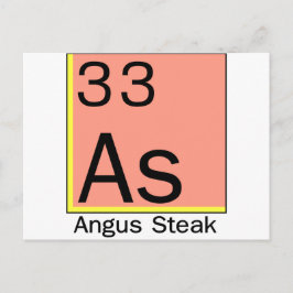 Cartão Postal Elemento 33: Angus Steak