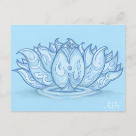Cartão Postal Elemento de água Lotus