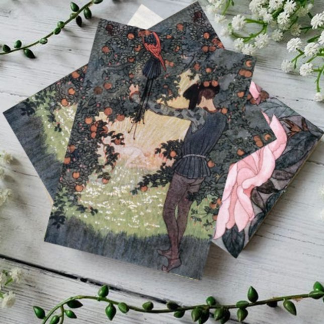 Cartão Postal Elenore Abbott A Donzela das Flores (Criador carregado)