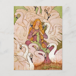 Cartão Postal Elenore Abbott O Cartão-Postal Para Os Cisnes Selv