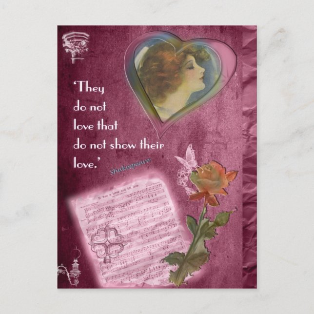 Cartão Postal Eles Não Adoram... (Frente)