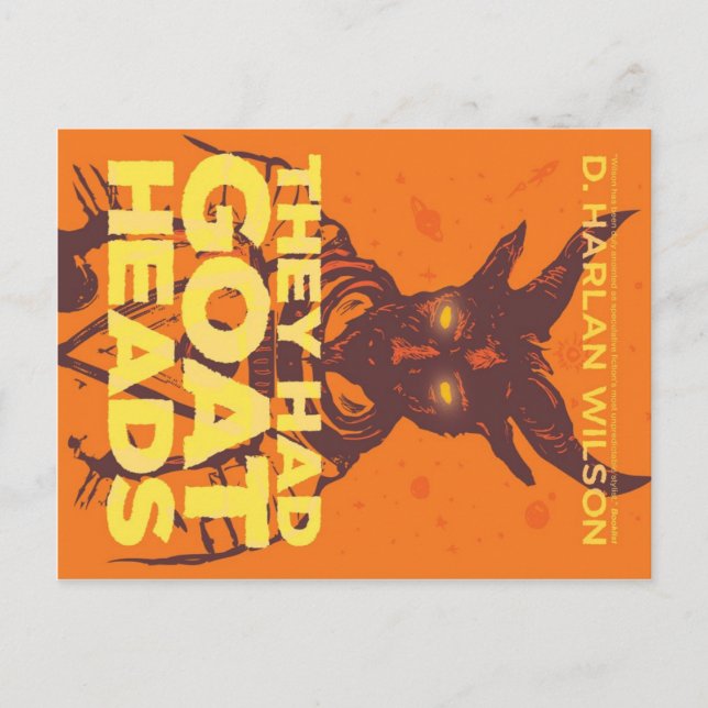 Cartão Postal Eles Tinham Cabeças De Cabra (Frente)