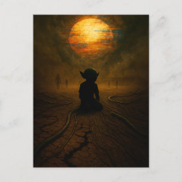 Cartão Postal Eles Vieram Enquanto o Sol Derretia