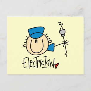 Cartão Postal Eletricista