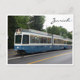 Cartão Postal elétrico zürich