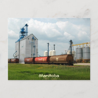 Cartão Postal Elevador de Grain Ocidental