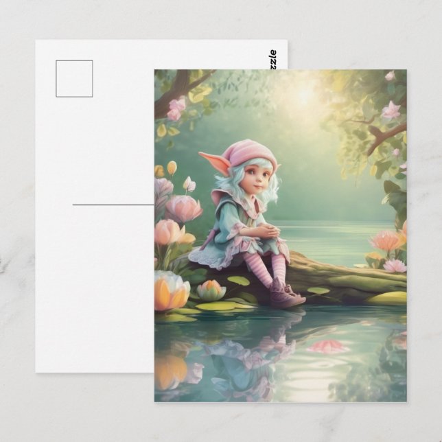Cartão Postal Elf (Frente/Verso)