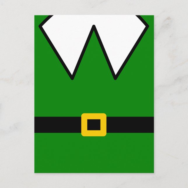 Cartão Postal Elf (Frente)