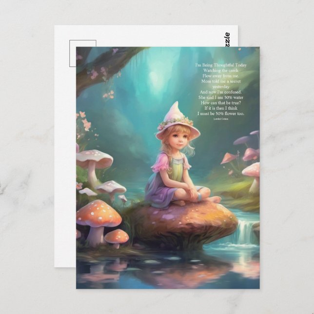 Cartão Postal Elf (Frente/Verso)