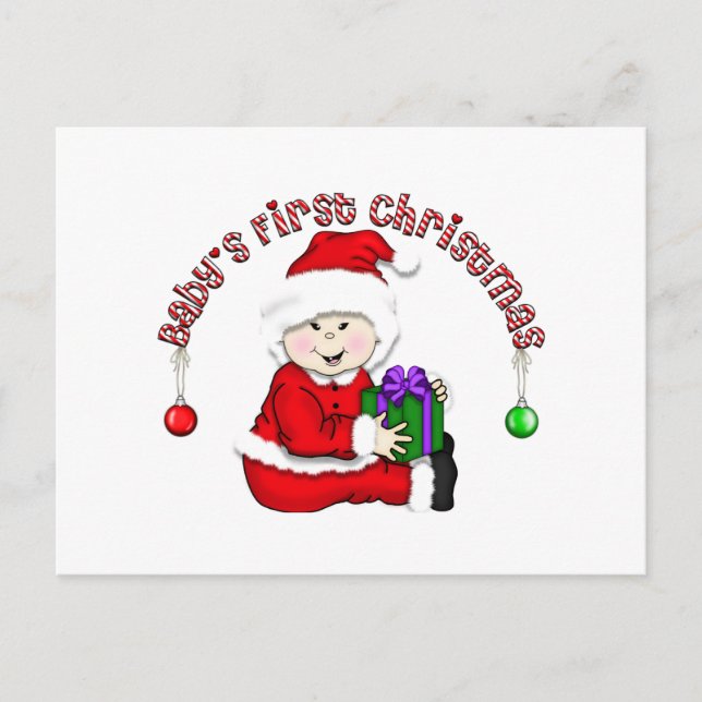 Cartão Postal Elf Baby - Camisetas e presentes asiáticos (Frente)