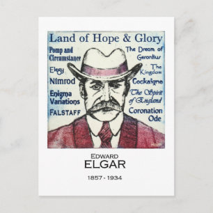 Cartão Postal Elgar
