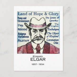 Cartão Postal Elgar