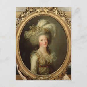 Cartão Postal Elisabete de França chamada Madame Elisabeth