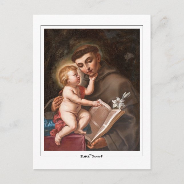 Cartão Postal Elisabetta Sirani #11 - Cartão-postal de arte (Frente)