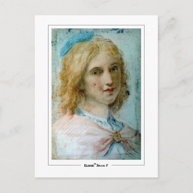 Cartão Postal Elisabetta Sirani #12 - Cartão-postal de arte (Frente)