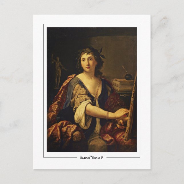 Cartão Postal Elisabetta Sirani #2 - Cartão-postal de arte (Frente)