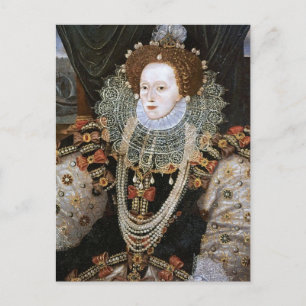 Cartão Postal Elizabeth I Retrait