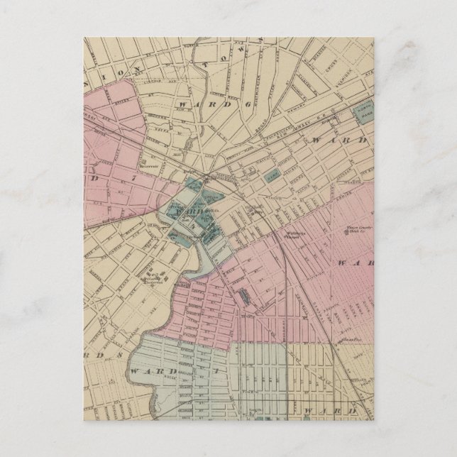 Cartão Postal Elizabeth, NJ (Frente)