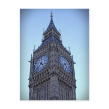 Elizabeth Tower - Big Ben - Londres - Cartão-posta