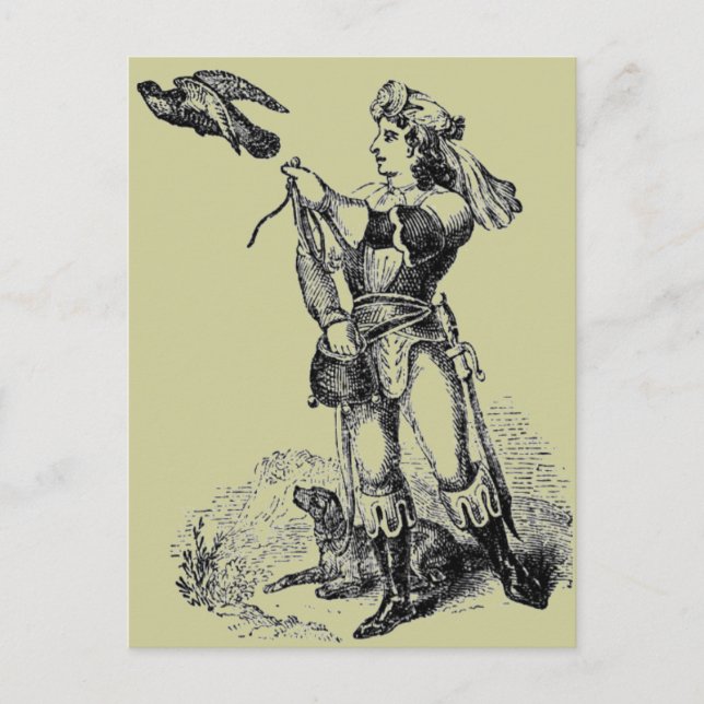 Cartão Postal Elizabethan Costumes (Frente)