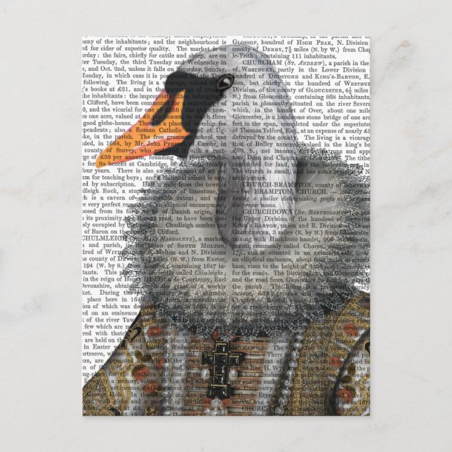 Cartão Postal Elizabethan Swan (Frente)