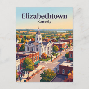 Cartão Postal Elizabethtown Kentucky