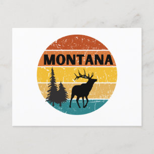 Cartão Postal Elk em Montana