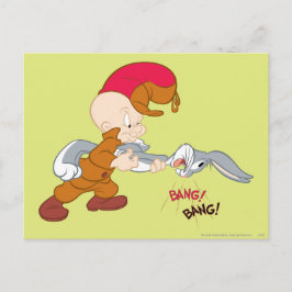 Cartão Postal ELMER FUDD™ e INSETOS BUNNY™