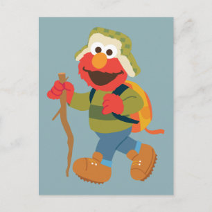 Cartão Postal Elmo Woodland Hike
