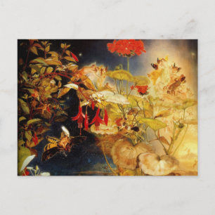 Cartão Postal Elves e Fadas, Sonho de uma Noite de Verão