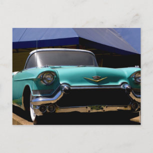 Cartão Postal Elvis Presley's Green Cadillac Convertible in