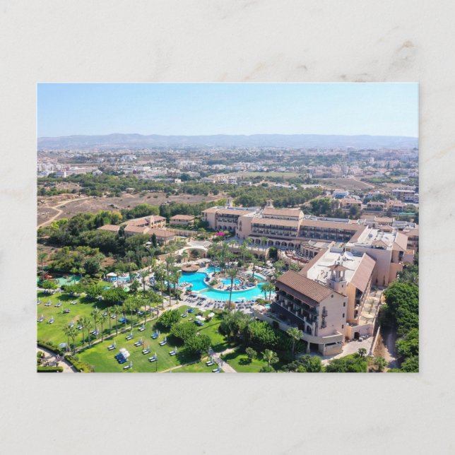 Cartão Postal Elysium Hotel, Paphos, Chipre (Frente)