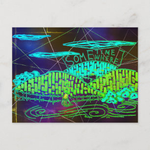 Cartão Postal Em algum lugar / Algum tempo