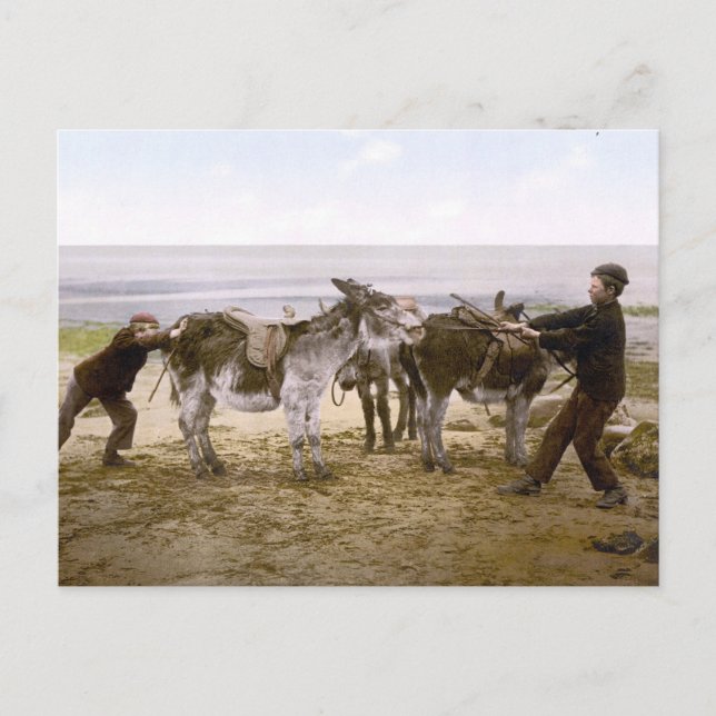 Cartão Postal Em algum lugar da Inglaterra vitoriana (c. 1900) (Frente)