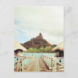 Cartão Postal Em Bora Bora