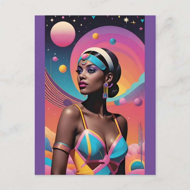 Cartão Postal Em breve para os Horizons Faraway e os Céus Estran (Frente)