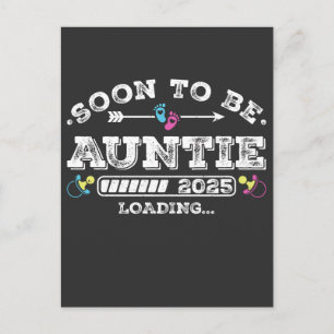 Cartão Postal Em breve será tia 2025 carregando