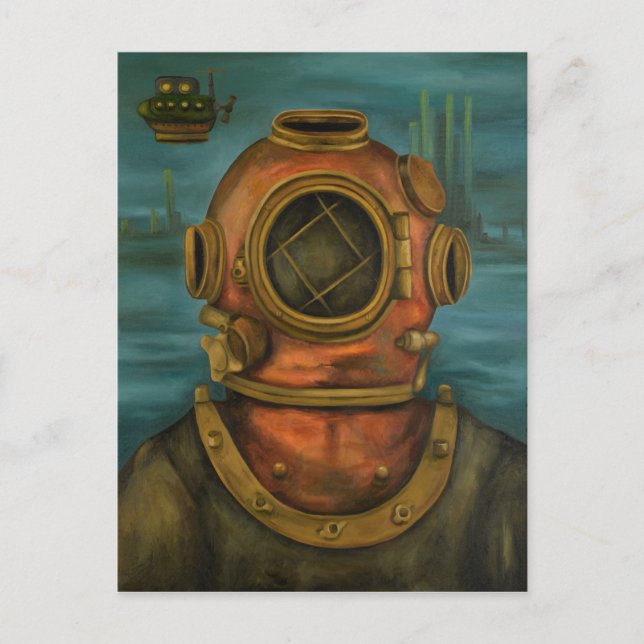 Cartão Postal Em Busca De Atlantis (Frente)