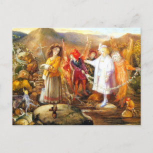 Cartão Postal Em Fairyland John Anster Fitzgerald