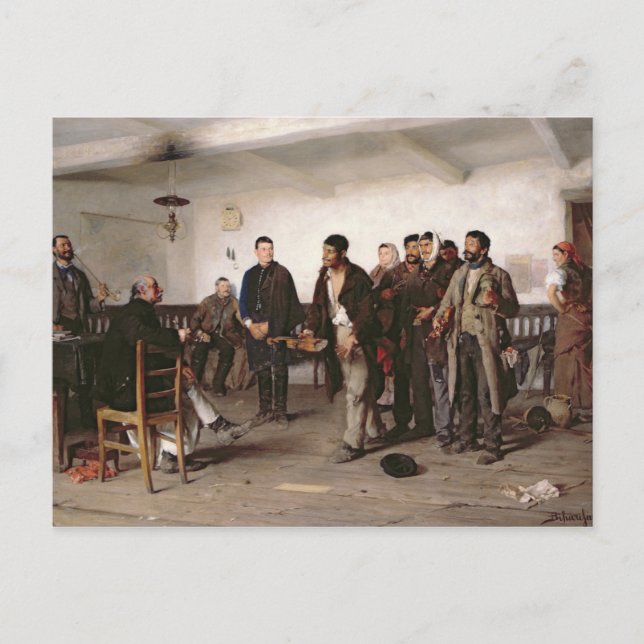 Cartão Postal Em frente ao magistrado (Frente)