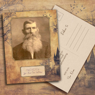 Cartão Postal Em Memória do Avô Avó Antigo