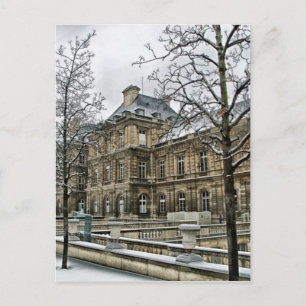 Cartão Postal Em Paris